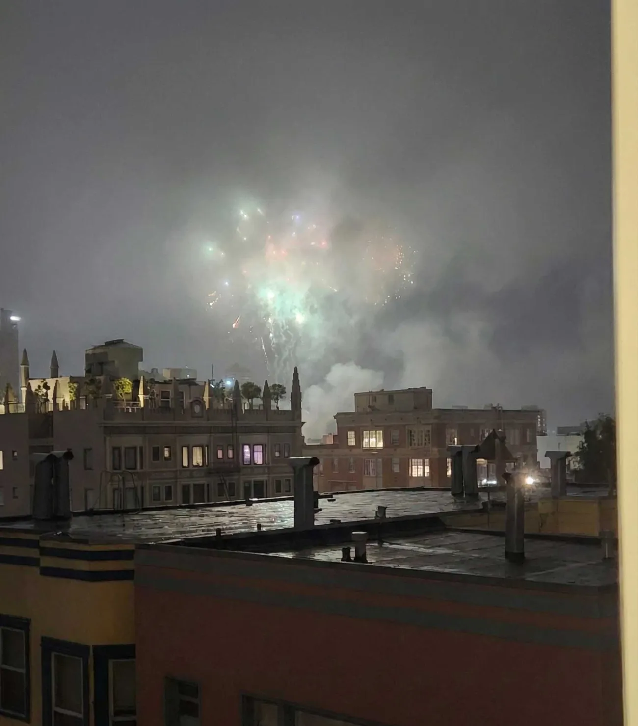 fig. 3: a foggy evening